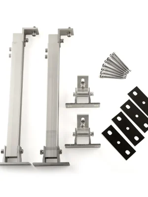 Ausverkauf plenti SOLAR PV Modul Halterung mit verstellbarem Neigungswinkel 10° -30° Alu