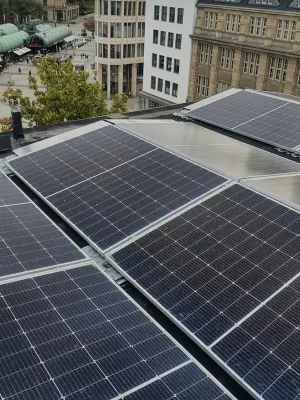 Abverkauf plenti SOLAR Flachdach Halterung OST WEST Befestigung für 10 Panels Balkonanlage