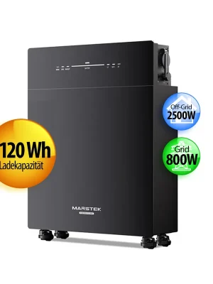 Sonderangebot Marstek Plug & Play AC Nachrüstspeicher Venus E 5,12kWh 2500W Batteriespeicher