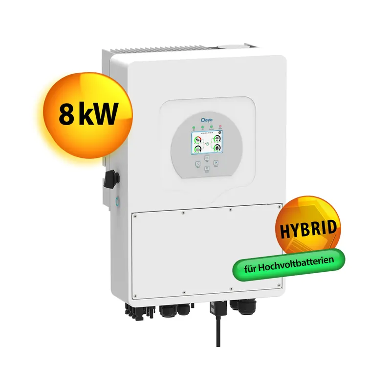 Neue Kollektion plenti SOLARHybrid-Wechselrichter Deye SUN-8K-SG01HP3-EU-AM2 8kW 3-Ph für Hochvoltbatterien