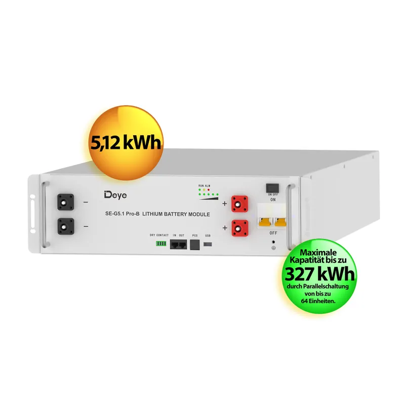 Direktkauf plenti SOLAR DEYE SE-G5.1 Pro-B Batteriespeicher 5,12kWh LV LiFePO4 PV Niedervolt