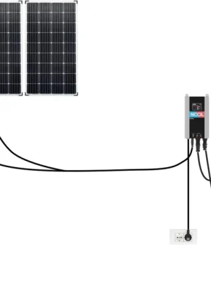 Nexol Solar - Warmwasser - Komplettpaket - 1 Heizstab 3 kW + 4 x IBC MonoSol 400 + 120L Warmwasserspeicher Jetzt Bestellen