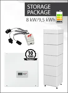 Begrenztes Angebot Speichersysteme - Speicherpakete - RCT Powerstorage 8 kW + 5x1.9 kWh (9.5 kWh)