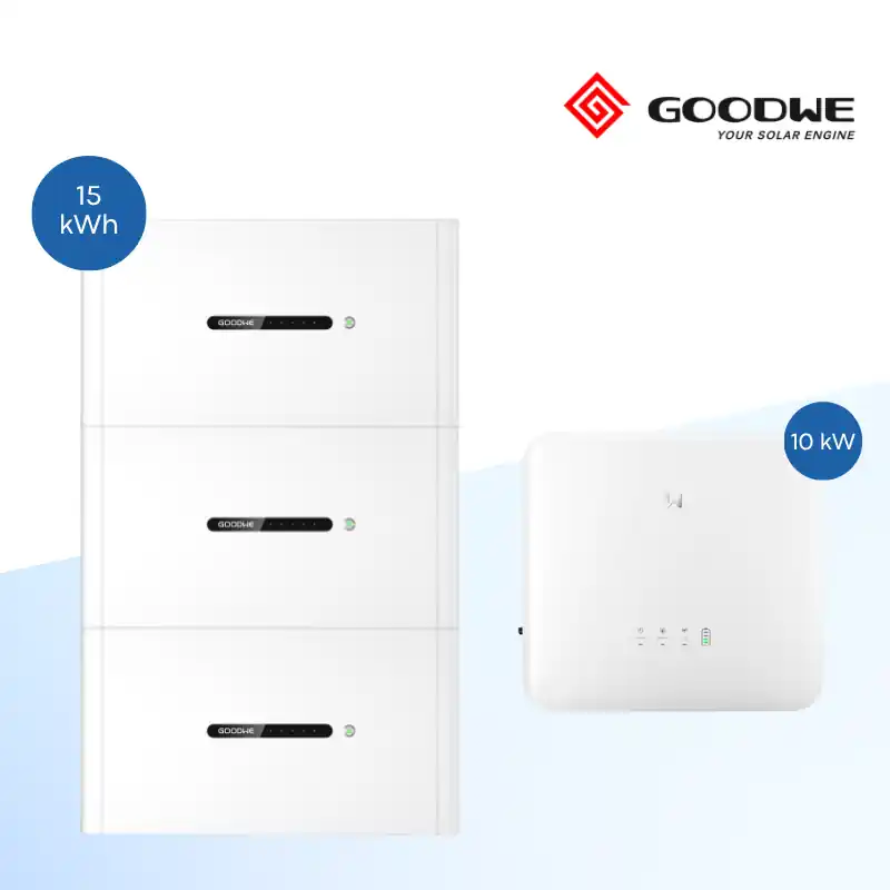 GoodWe ET G2 10 kW + Lynx D 15 kWh – Hybrid-Wechselrichter & Batteriespeicher Set GW10K-ET-20 / LX D15.0-10 Bestseller