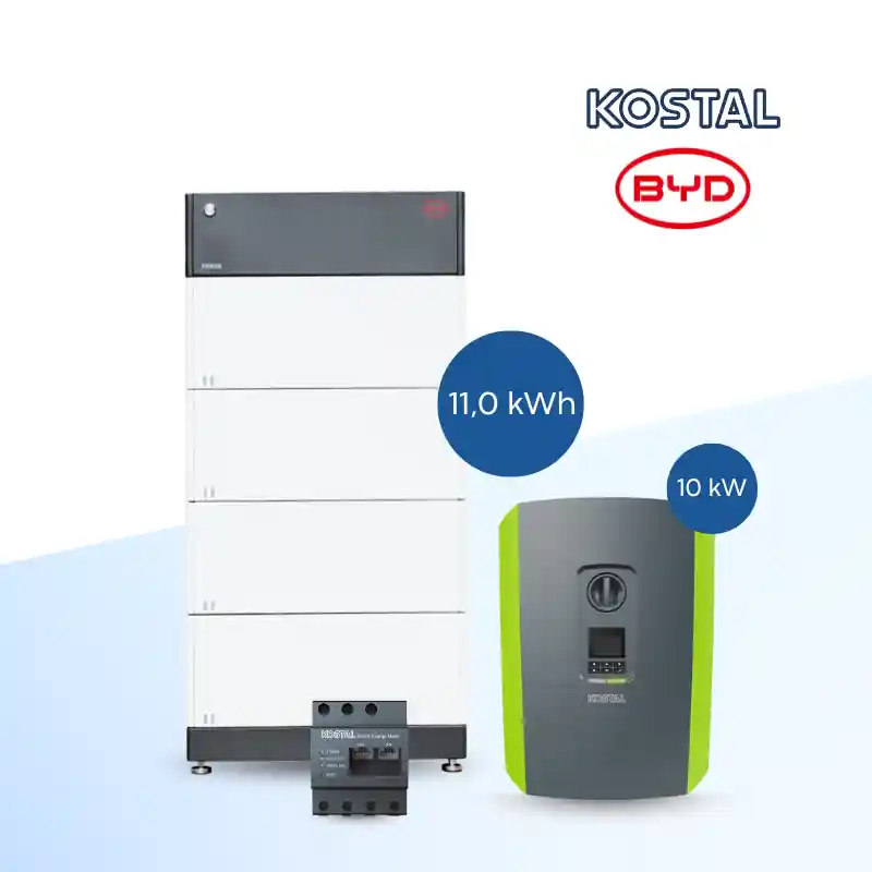 Saisonangebot BYD B-Box HVM 11.0 + KOSTAL PLENTICORE plus G2 10 inkl. KSEM + Aktivierungscode