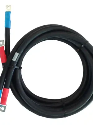 Neu HIS Batterieleitung 70 mm² NSGAFÖU 2x 2 Meter mit Kabelschuhen (M8, M8)