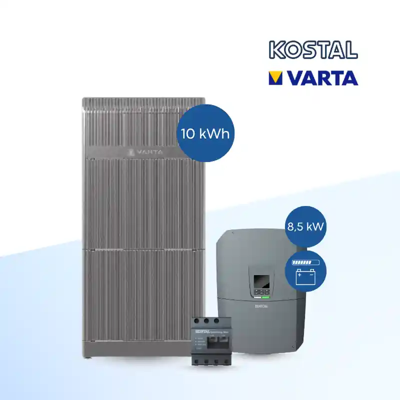 Garantierte Lieferung VARTA.wall 10 + KOSTAL PLENTICORE G3 M 8.5 inkl. KSEM und Aktivierungscode