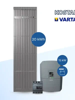Kostenloser Rückversand VARTA.wall 20 + KOSTAL PLENTICORE G3 L 15.0 inkl. KSEM und Aktivierungscode