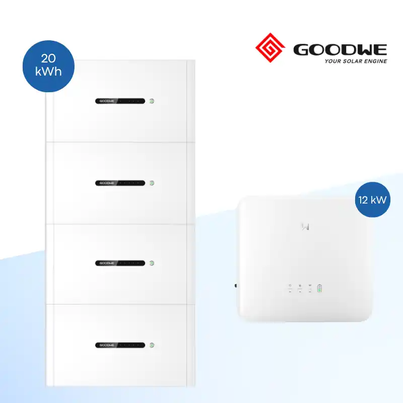 Mega-Angebot GoodWe ET G2 12 kW + Lynx D 20 kWh – Hybrid-Wechselrichter & Batteriespeicher Set GW12K-ET-20 / LX D20.0-10