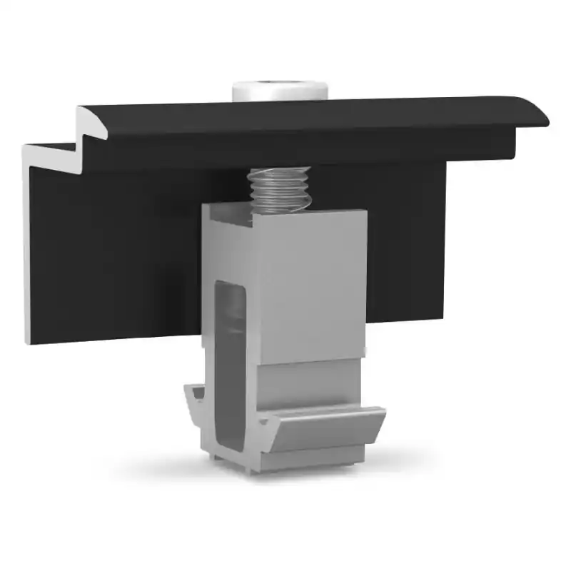 K2 Systems K2 DomeClamp Endklemme 30-50 mm, schwarz eloxiert, 2002610 Highlight