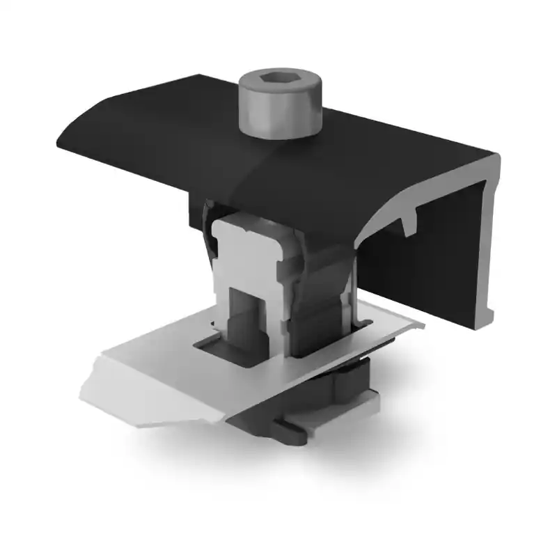 K2 Systems K2 Universal-Modulendklemme Clamp EC 25-40 mm, schwarz eloxiert, 2004545 Top-Angebot
