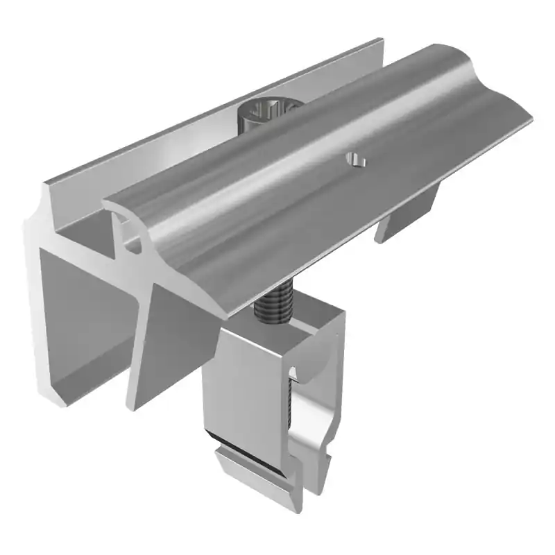 Billig SL Rack Endklemme Vario ohne Erdung 28-50 mm, 91112-00