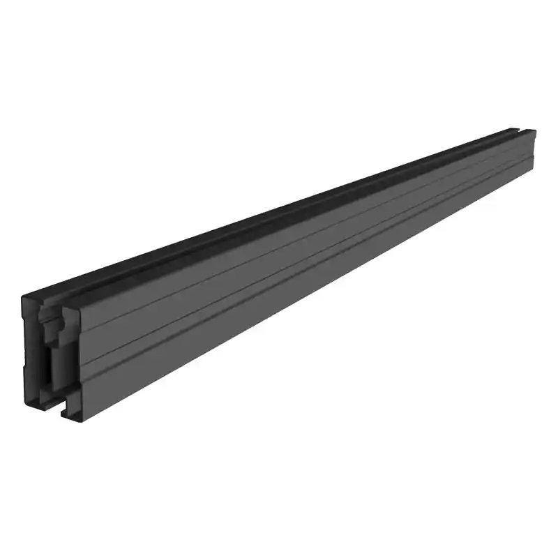 Aktuell SL Rack Modultragschiene RAIL 60 schwarz eloxiert; 4750 mm, 86160-4750