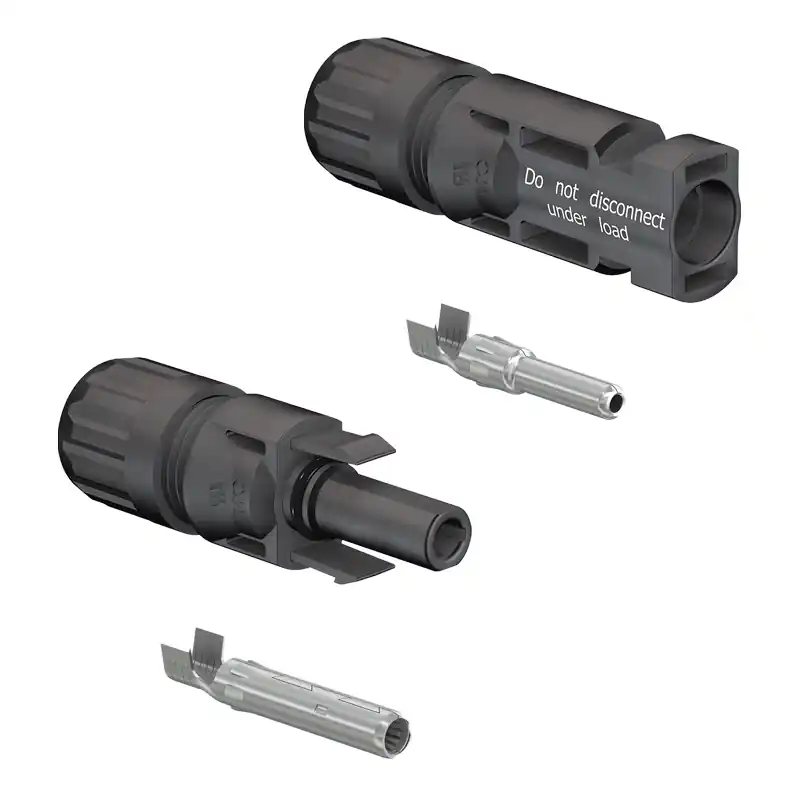 Versand Am Gleichen Tag Stäubli MC4 Stecker und MC4 Kupplung im Set PV-KST4/6I & PV-KBT4/6I - Kabel 4mm²