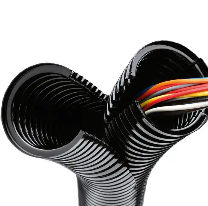 Fränkische 2PPSM-20U.50 20mm Wellrohr teilbar, 50 m Ring, schwarz Schnäppchen