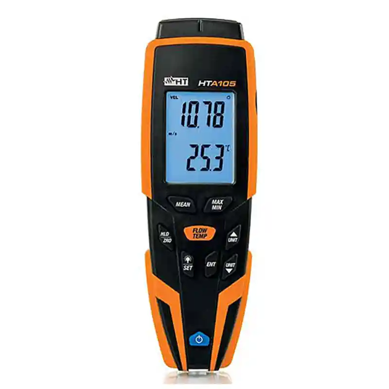 HT Instruments HTA105 Digital-Anemometer inkl. Lufttemperaturmesung Preisreduziert