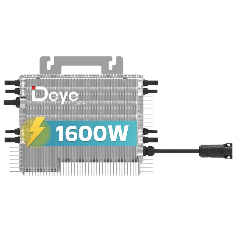 DEYE Mikro-Wechselrichter 1600 W SUN-M160G4-EU-Q0 für Mini-PV Solaranlage Balkonkraftwerk, IP67 wetterfest, 4 MPPT, WIFI, Micro Inverter Aktuell