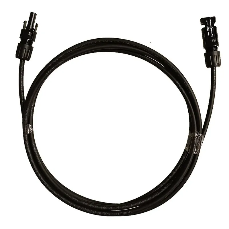 3m Solarkabel Verlängerungskabel MC4 Stecker Original schwarz 4 mm² Saisonangebot