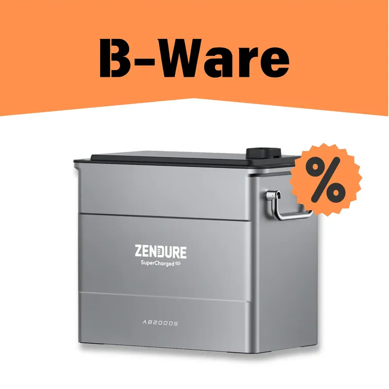 Bestseller Zendure AB2000S | 2KWh Zusatzbatterie (1.920Wh)⚡️ B-Ware