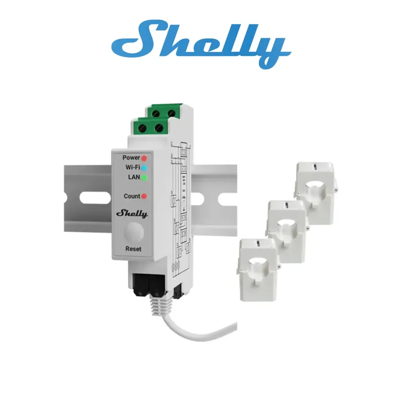 Shelly PRO 3EM Smart-Meter Sofort Bestellen