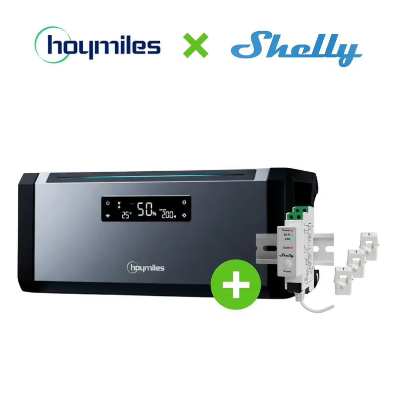 Neuheit HiBattery + Shelly 3EM | Monitoring Bundle