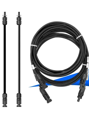 Echt MC4 Verlängerungskabel Set 4 mm² - 5 m