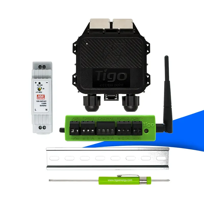 Geprüft Tigo Cloud Connect Advanced (CCA) und Zubehör-Kit