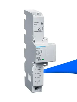Hager SPA701Z Kombiableiter, Typ 1+2+3, 4-polig, limp 7,5kA TT/TNS, Überspannungsschutz Markenprodukt