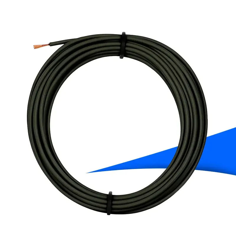 Abverkauf Aderleitung flexibel H07V-K 6mm² 100m schwarz