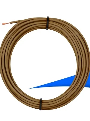 Aderleitung flexibel H07V-K 10mm² 10m braun Ausverkauf