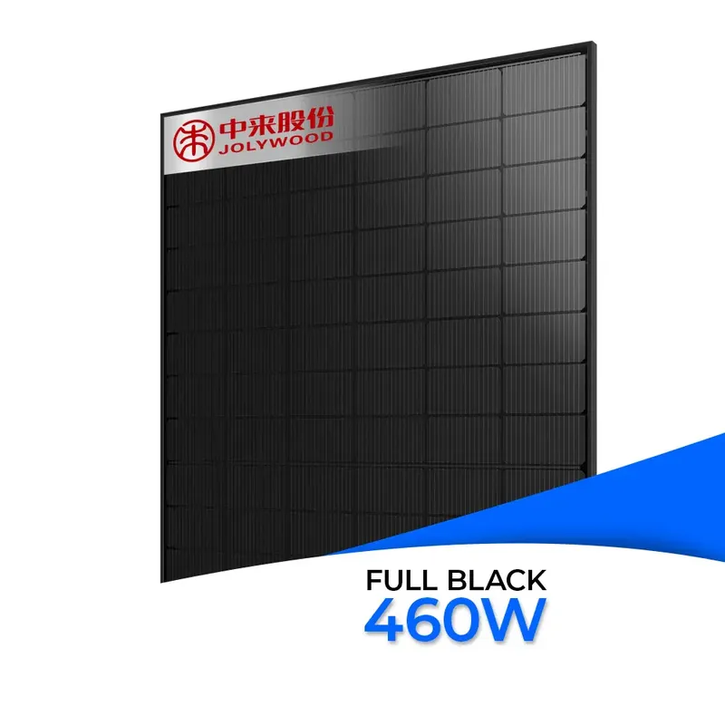 Schnäppchen Jolywood 460W Bifazial Glas-Glas Full Black Modul JW-HD96N-R2 (Staffelpreis)