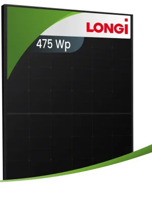 Longi 475Wp LR7-54HVD-T-M Hi-MO X10 Glas-Glas Fullblack Tansparent HPBC 2.0 Garantierte Lieferung