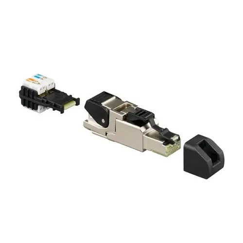 RUTENBECK 13900320 CAT.6A ISO-Universalstecker RJ45 Geschirmt Feldkonfektionierbar Preisknaller
