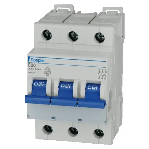 Top-Preis Leitungsschutzschalter DOEPKE 09916294 dreipolig, C-Charakteristik, 20 A, 10 kA