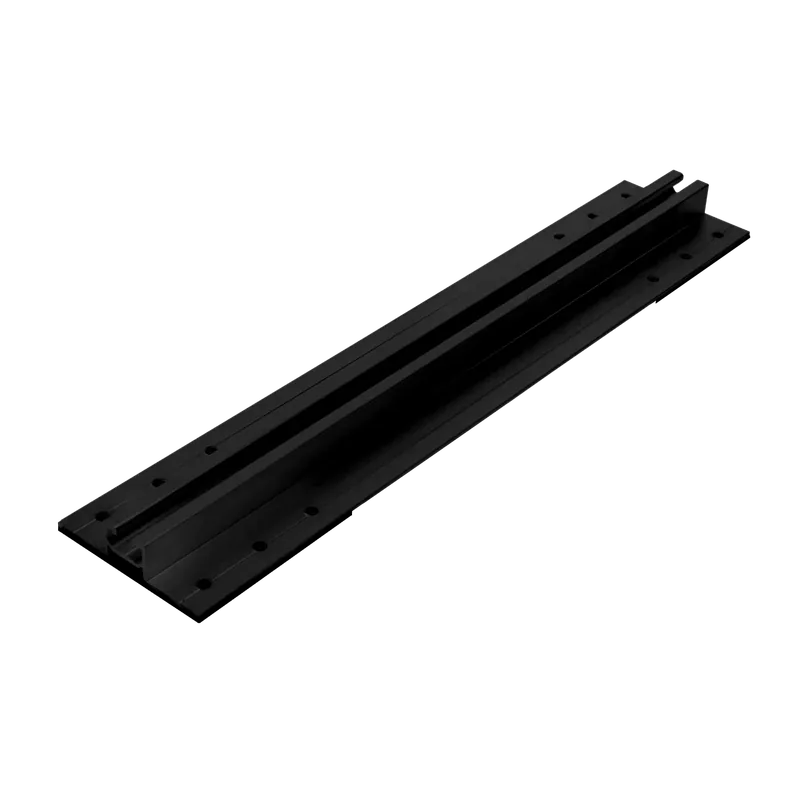 Sale Classic Montageschiene Trapezprofil Schwarz 400mm