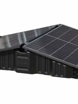 HUBER Solarfix Montageset für 10 Module in einer Reihe Ost-West Sonderangebot