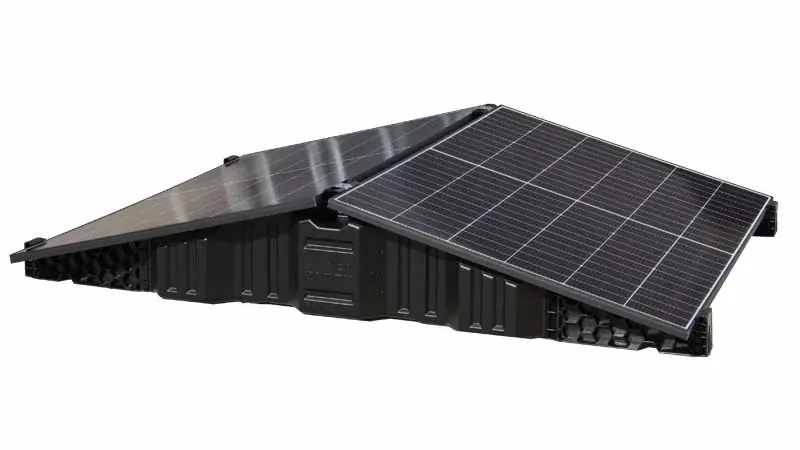 HUBER Solarfix Montageset für 10 Module in einer Reihe Ost-West Sonderangebot
