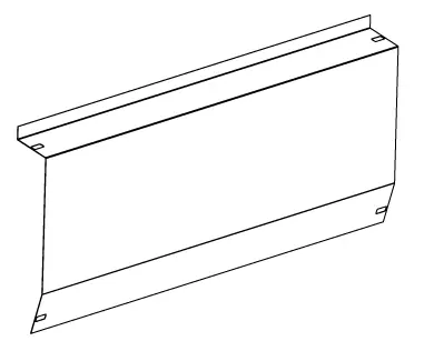 W-1850X230X0,5 –Windleiste 1850 × 230 × 0,5 mm Must-Have