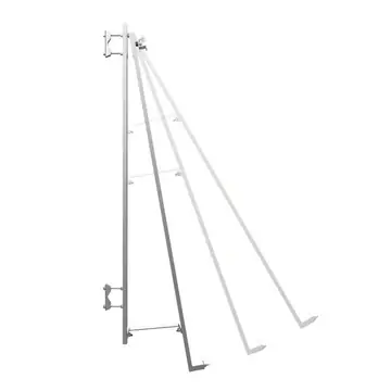 4x Gitterbalkon (60°-80° Winkel) Neu