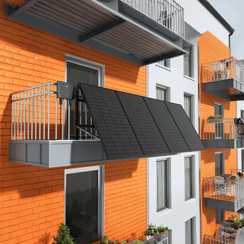 Top-Seller Sunshare Balkonkraftwerk 400W Gitterbalkon