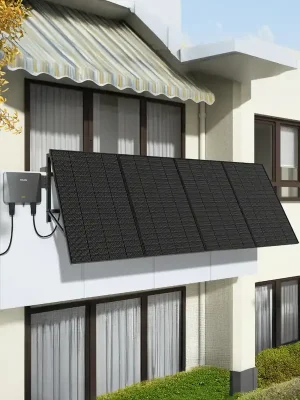 Sunshare Balkonkraftwerk 400W Betonbalkon Preisknaller