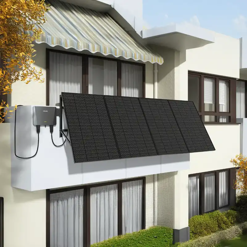 Sunshare Balkonkraftwerk 800W Betonbalkon Abverkauf