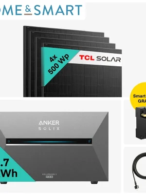 Markenprodukt Home & Smart Deal: Yuma x Anker - 2000W Balkonkraftwerk mit SOLIX Sola