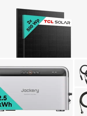 Yuma x Jackery - 1000 W Balkonkraftwerk mit SolarVault 3 Pro MAX Sofort Bestellen