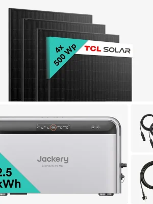 Rabatt Yuma x Jackery - 2000 W Balkonkraftwerk mit SolarVault 3 Pro MAX