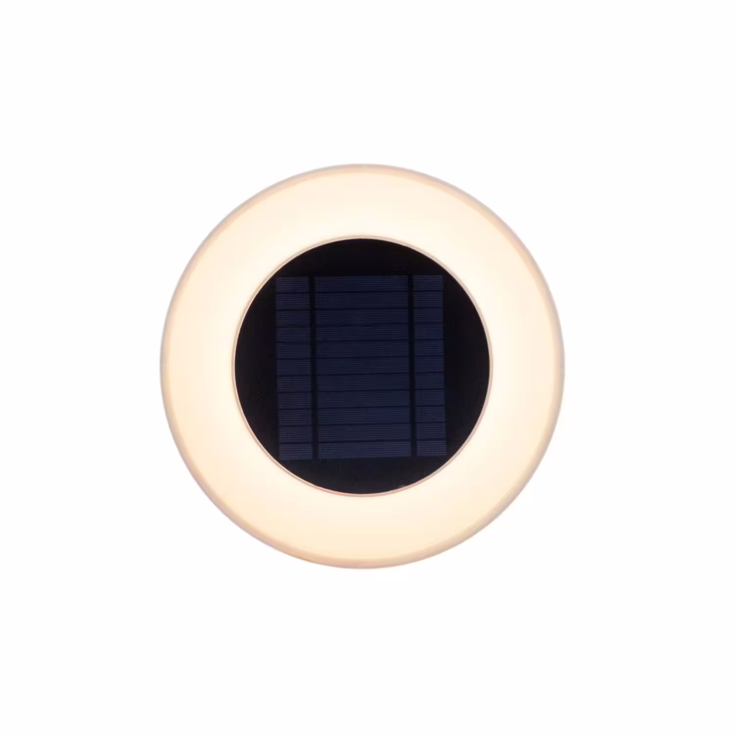 Schneller Versand LED Wandlampe Solar Ø 39 cm rund IP65 3500 K Fernbedienung