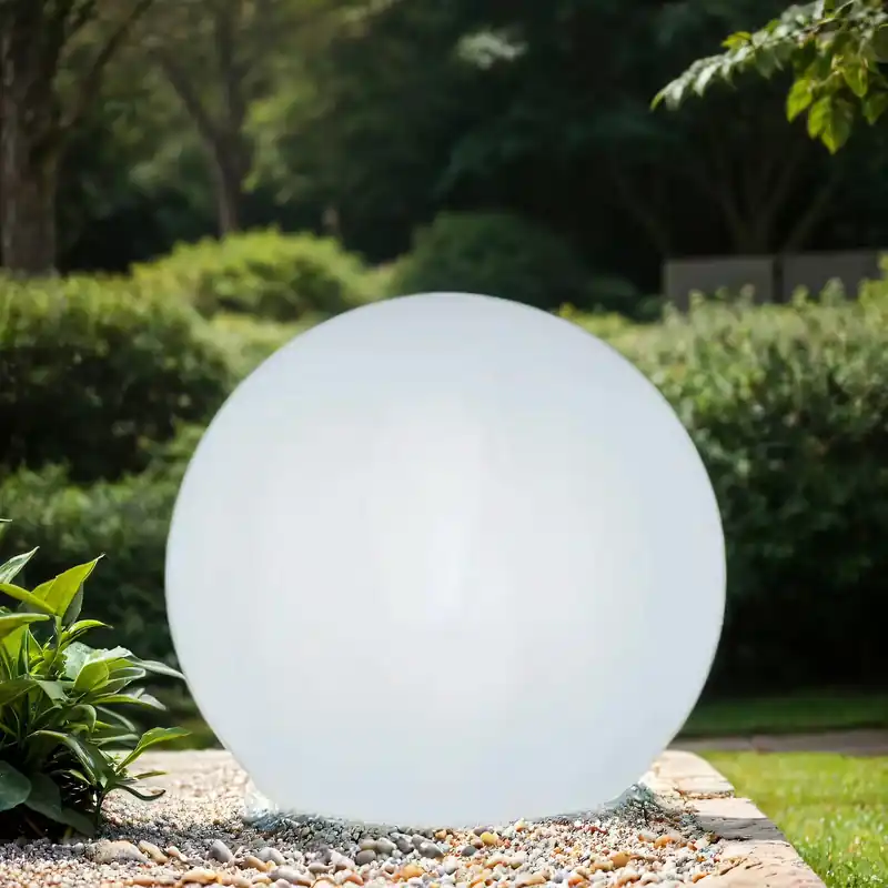 Expressversand LED Leuchtkugel Solar XXL Ø 78 cm RGBW Dimmer Garten