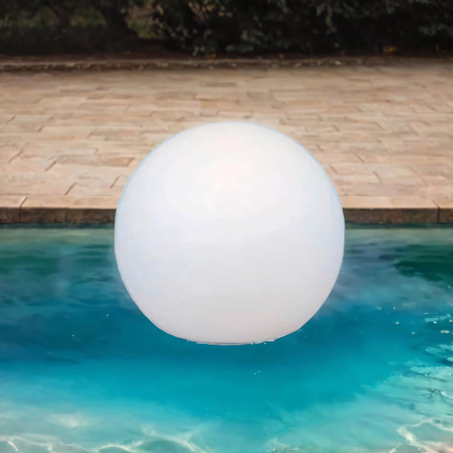 Solar Kugellampe IP68 Ø 20 cm LED 6000 K schwimmend Garten Begrenztes Angebot