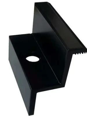 Endklemme - Plattenhalter schwarz 32mm Länge 50mm Bohrung M8 Günstig