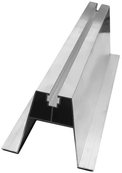 Meistverkauft Trapezbrücke Alu-Trapezsteg mit Dichtung 300/70mm Quersteghöhe 46mm Trapezblech Schrägdach